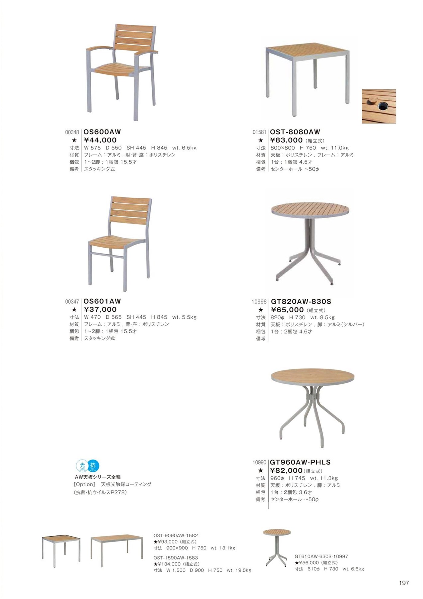 OST-8080AW Table