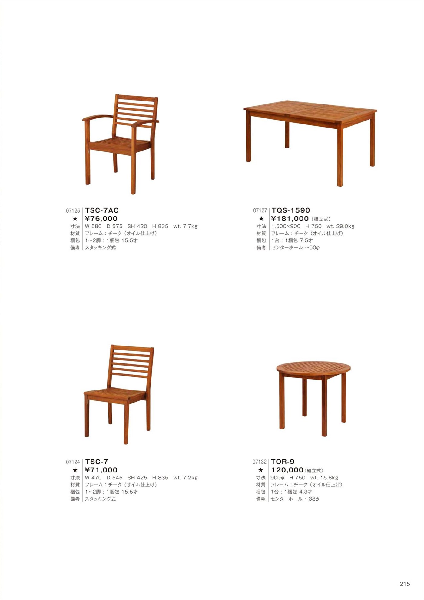 TSC-7 Sidechair